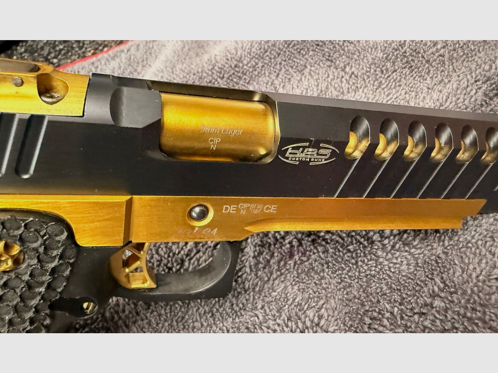 IPSC Standard optics STI 2011 HPS Range Master 5.4“ 9mm Luger with front cut, Picatinny rail, weapon is optic ready not CZ Shadow, Infinity, KMR, Sig Sauer, Walther, Beretta