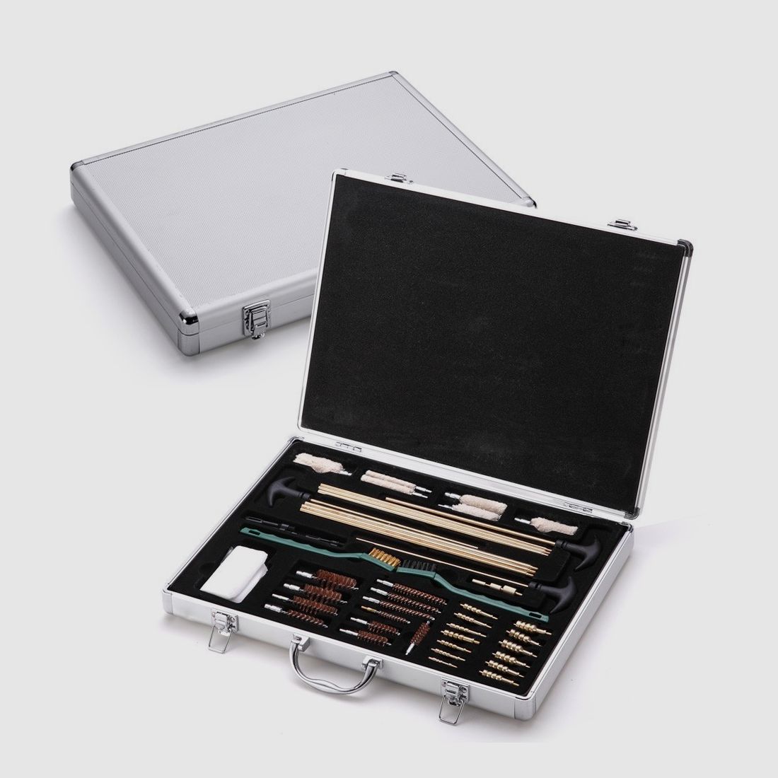 KIT LIMPIEZA TODOS LOS CALIBRES MALETA INOX, imagen 1 de 2