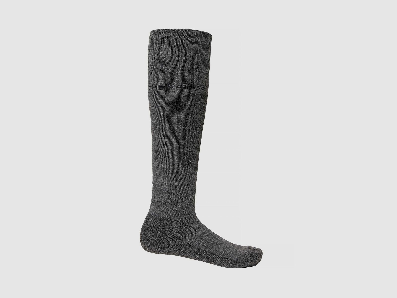 Chevalier Hohe Socken Merinowolle, 46/48, Anthrazit