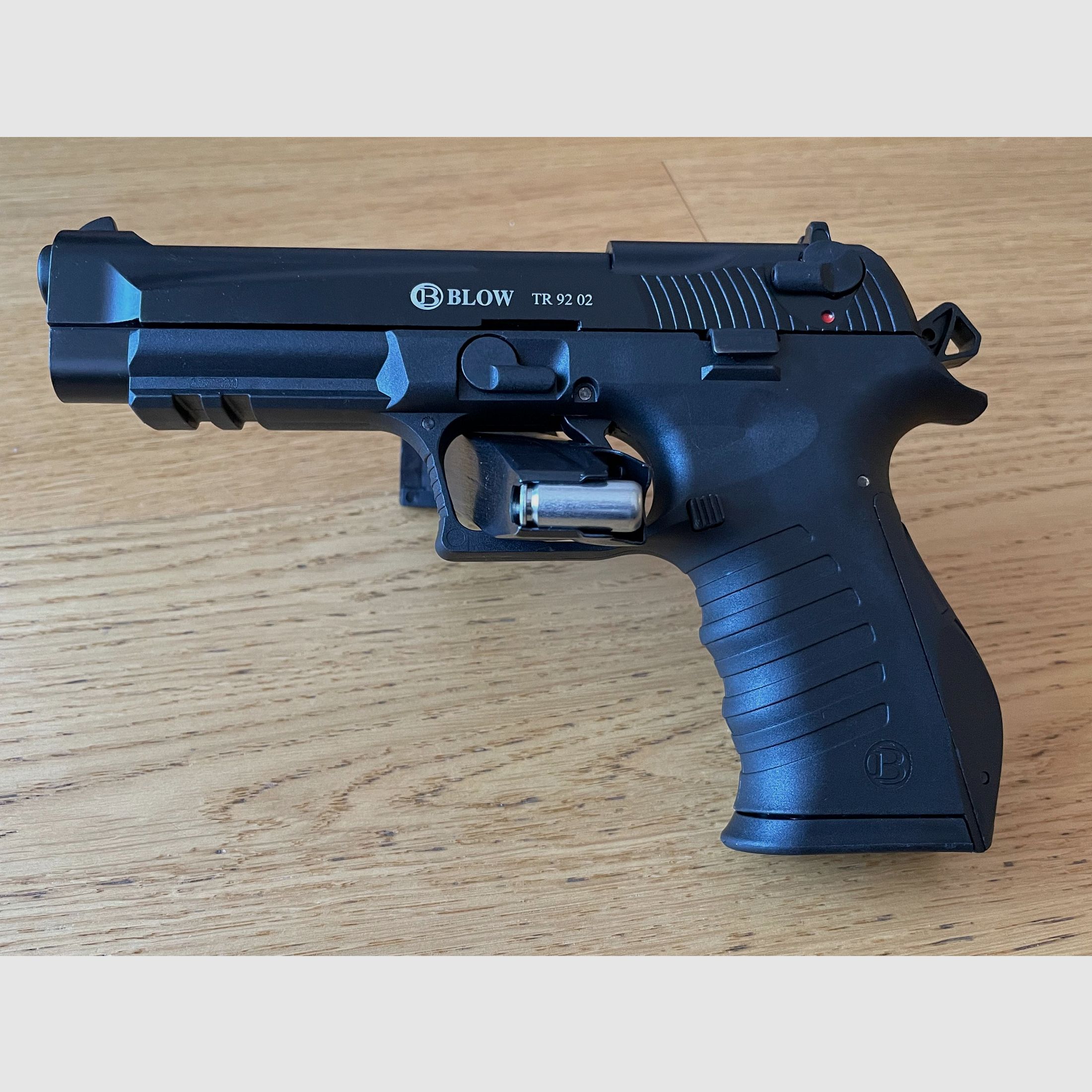 BLOW TR92-02 Black – 9 mm P.A.K. / Beretta M9A3 / M9A4 Style – Wysyłka na terenie całej UE / EU-Wide Shipping, zdjęcie 8 z 11
