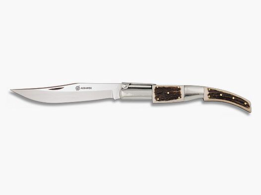 Edles Zweihand Taschenmesser ARABE CARRACA Nº0. mit Horn-Griff Nagelhau