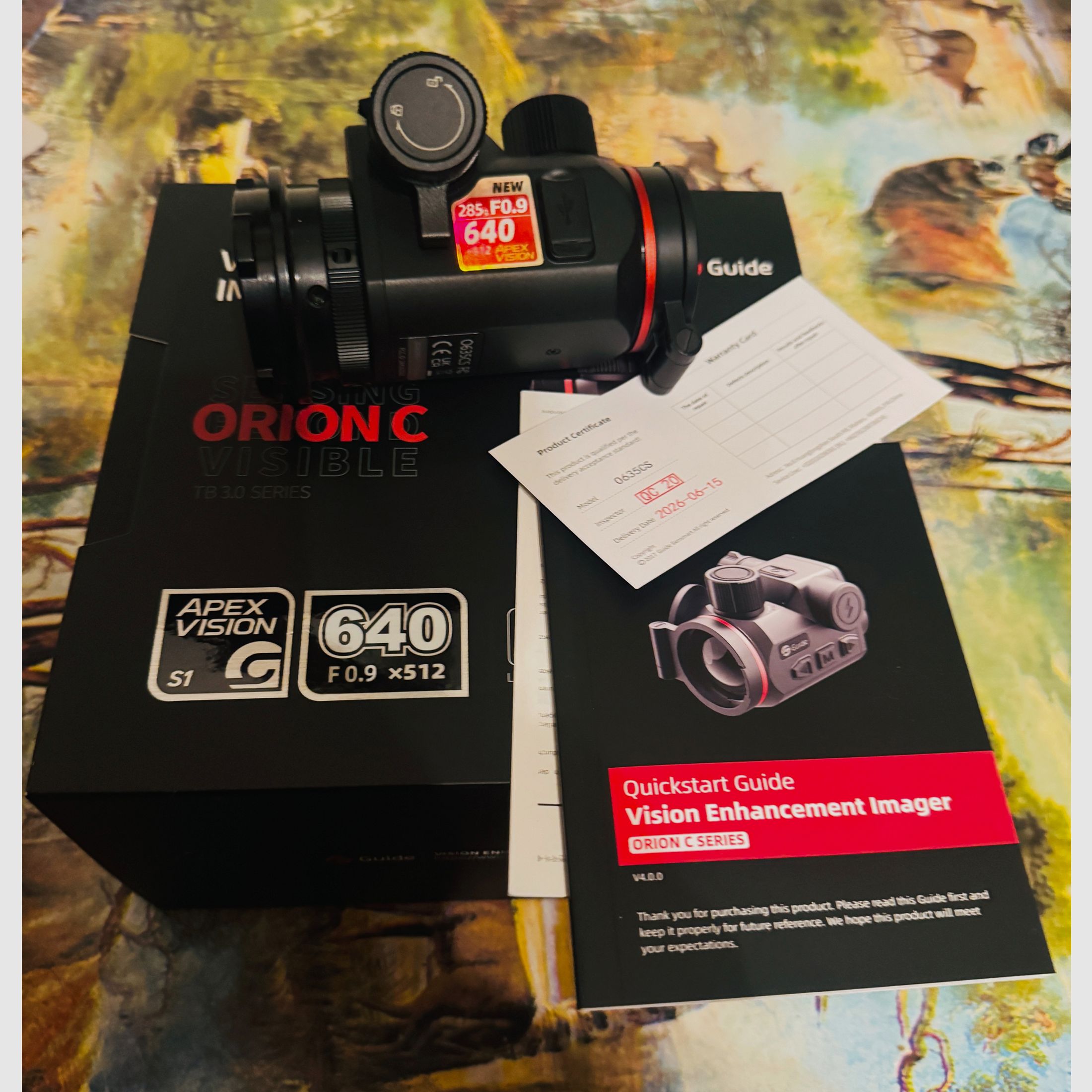 Guide Orion C635 wraz z łącznikiem Rusan, nowy rachunek, zdjęcie 1 z 3