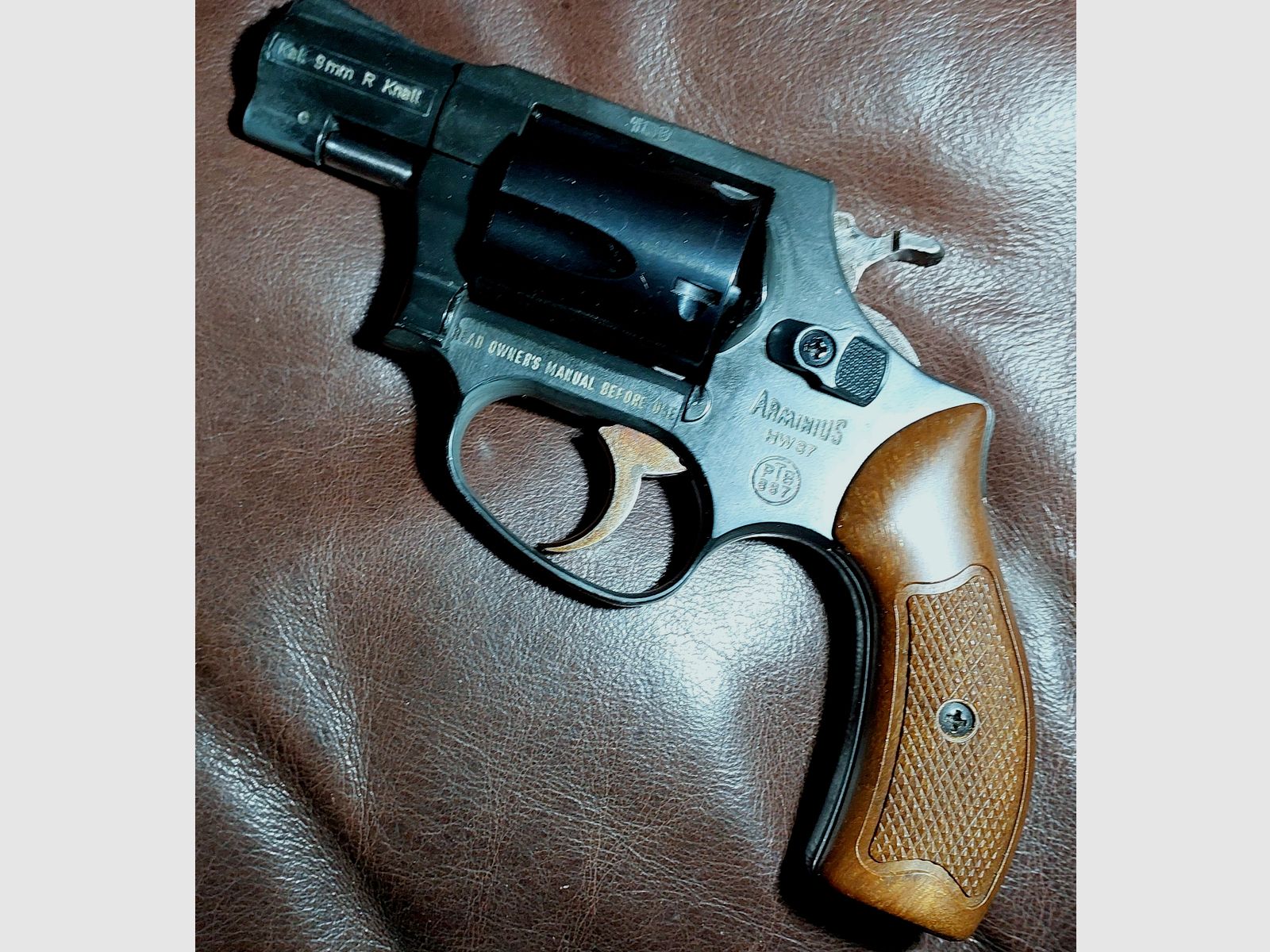 Weihrauch HW37 Kal. 9mm R.K. (PTB 887) OVP sehr gut erhalten (Arminius HW 37)