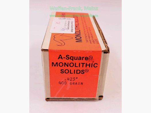 A-Square Alphin Press. Büchsengeschosse