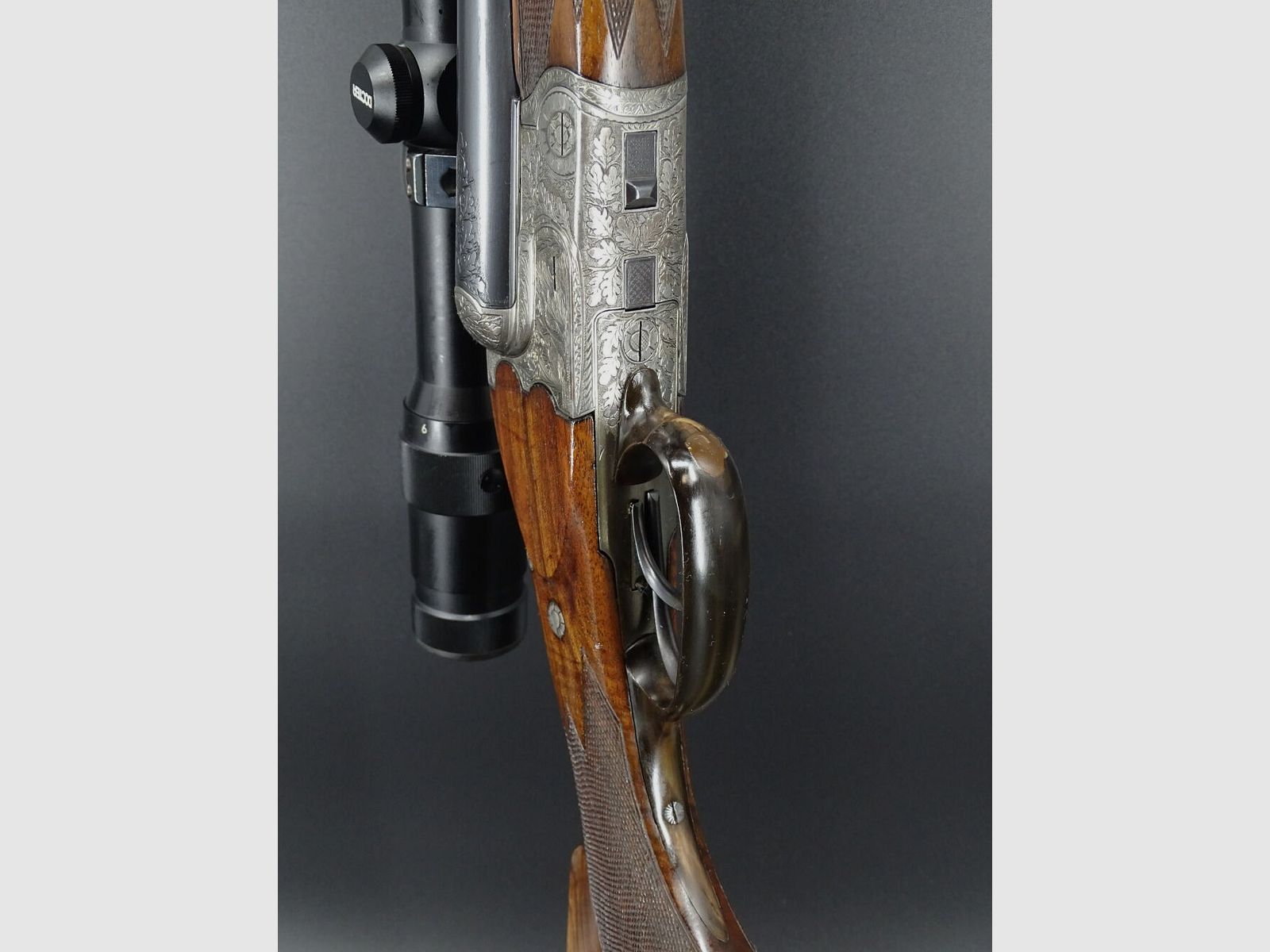 Cuatrillizo Burgsmüller Suhl 1997 Calibre 8x57IRS .22lr 16/70 ZF Doctor LP disolución de colección