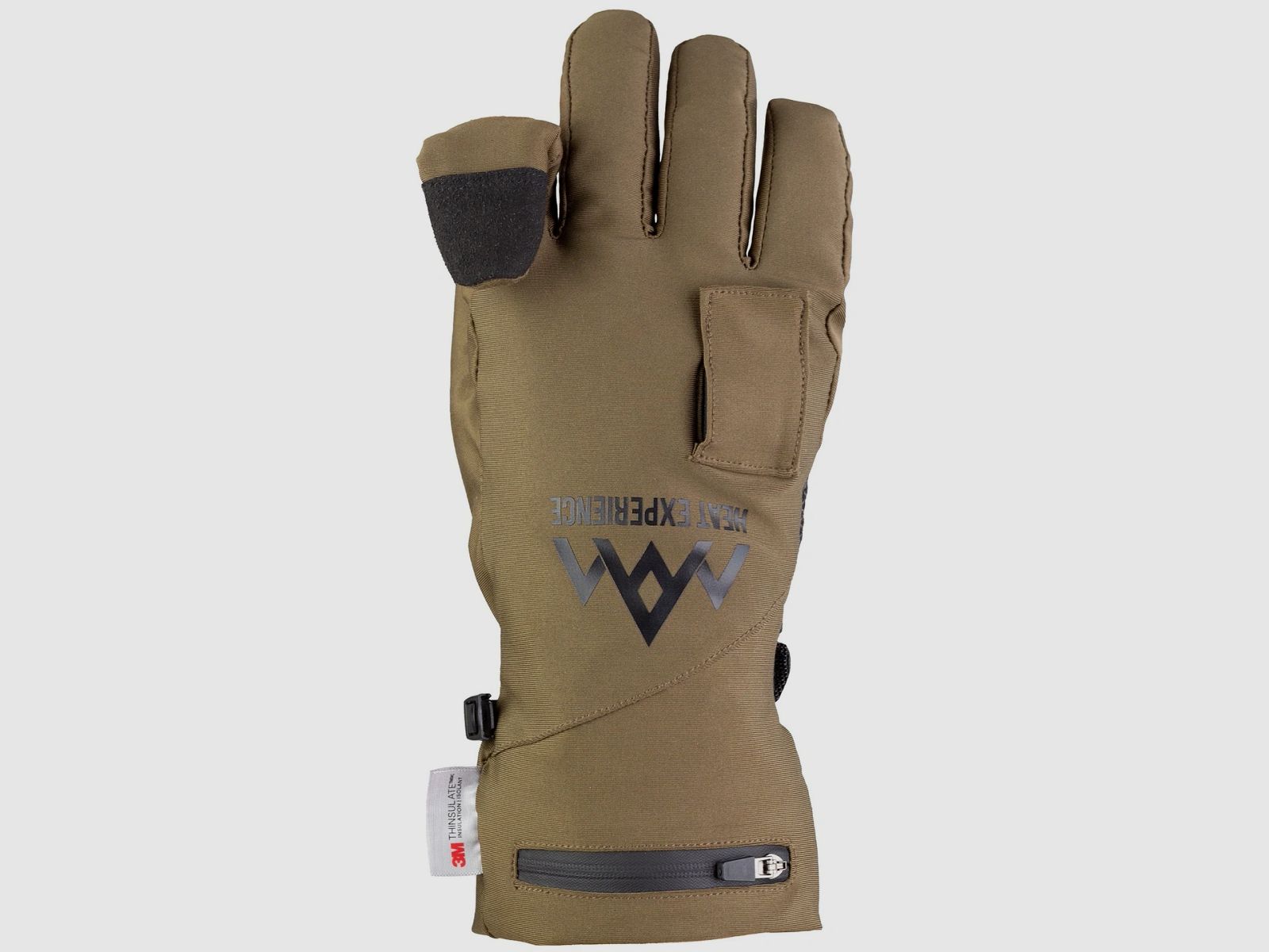 HeatX Heated Hunting Gloves Olive Green L