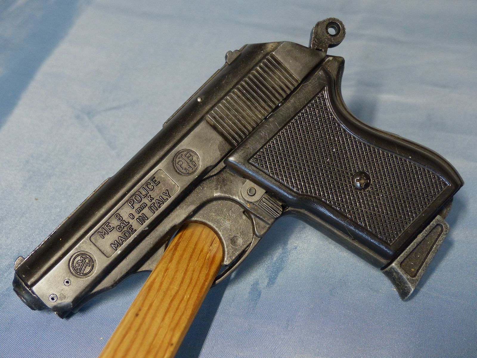 Schreckschuss Gas Pistole Bruni ME 8 Police Cal. 8 mm Knall PTB 519
