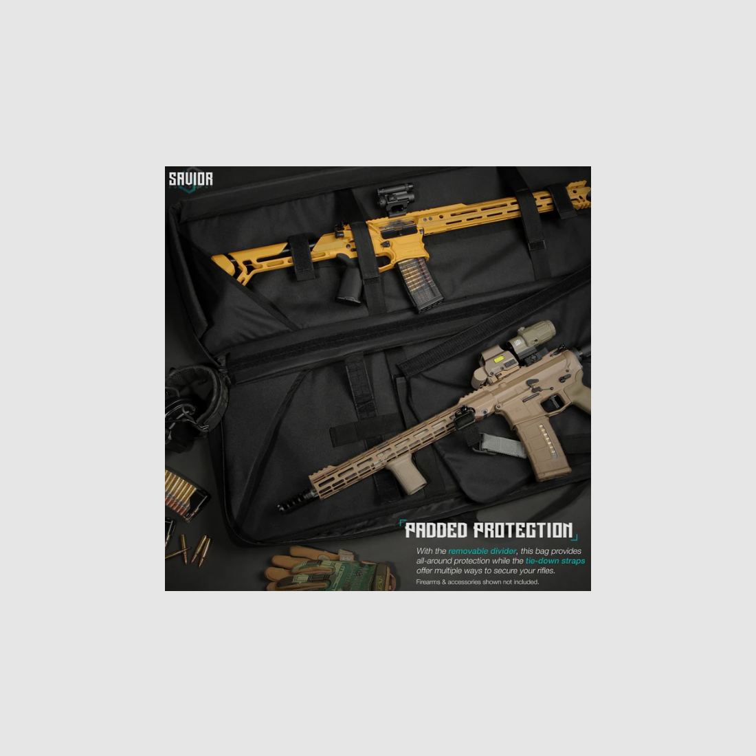 Savior – Specialist Double Rifle Case / 42 Inch / Tan, zdjęcie 3 z 3