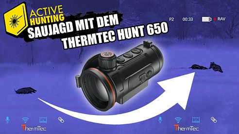 Saujagd mit dem Thermtec Hunt 650 – Sauen ohne Ende