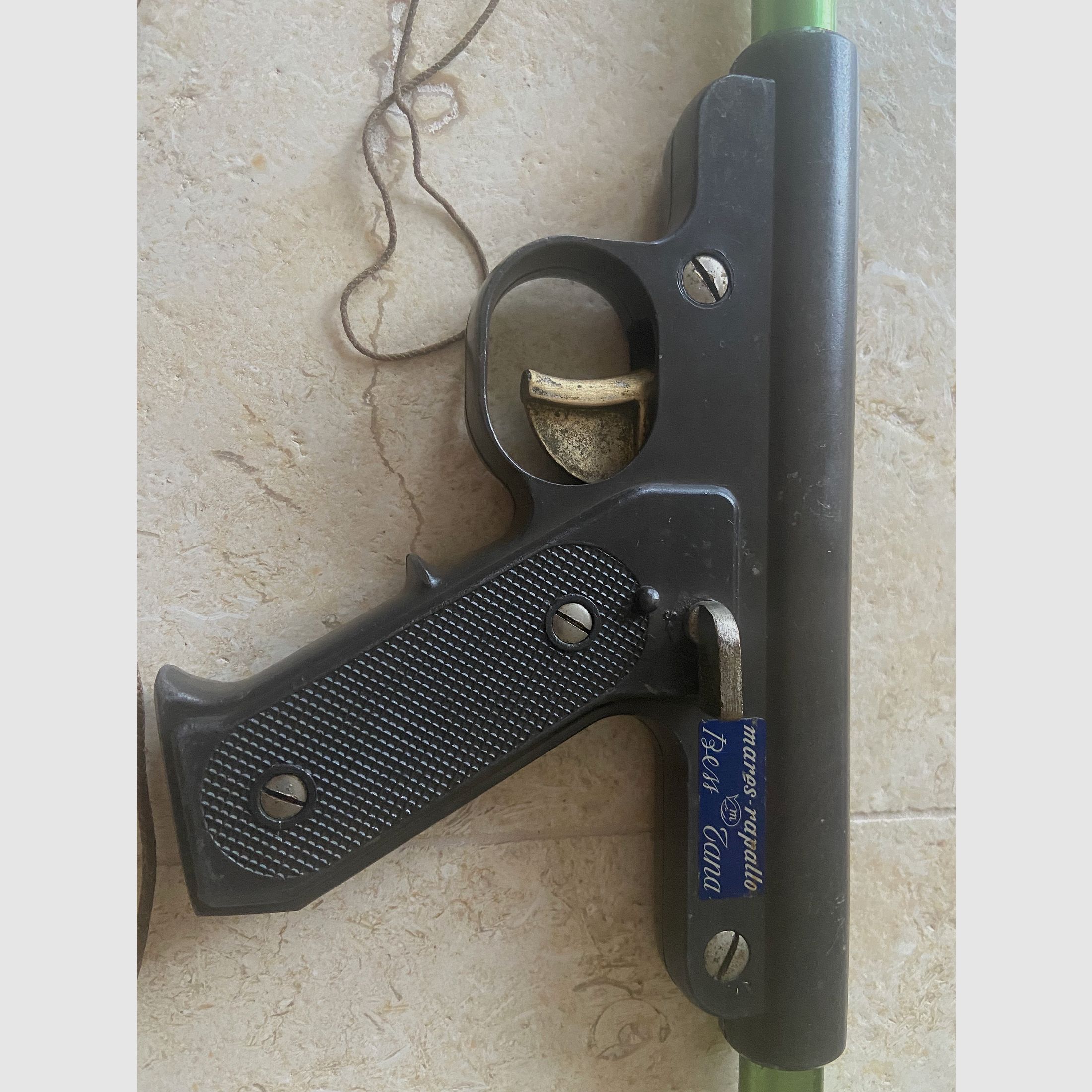 Harpón Retro Vintage Mares Rapallo con resorte