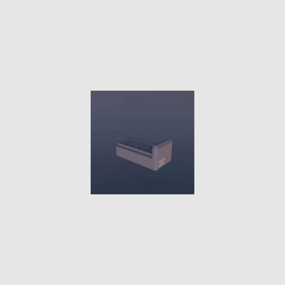 Filamelt ammunition box / .32 S&W Long / 'sliding lid' / cartridge box, ammo box