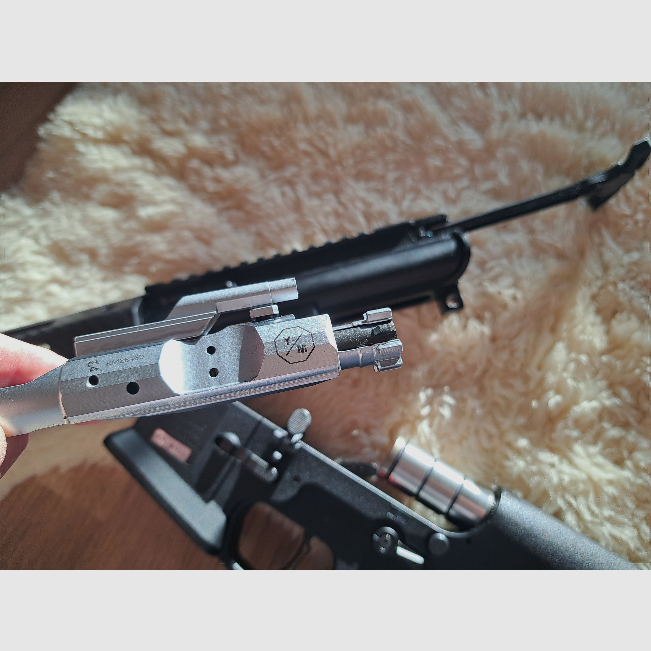 KE ARMS LLC AR-15 KP-15 ¿Qué haría Stoner? 2020 Negro WWSD 2020 bien cuidado .223 Rem, imagen 10 de 12