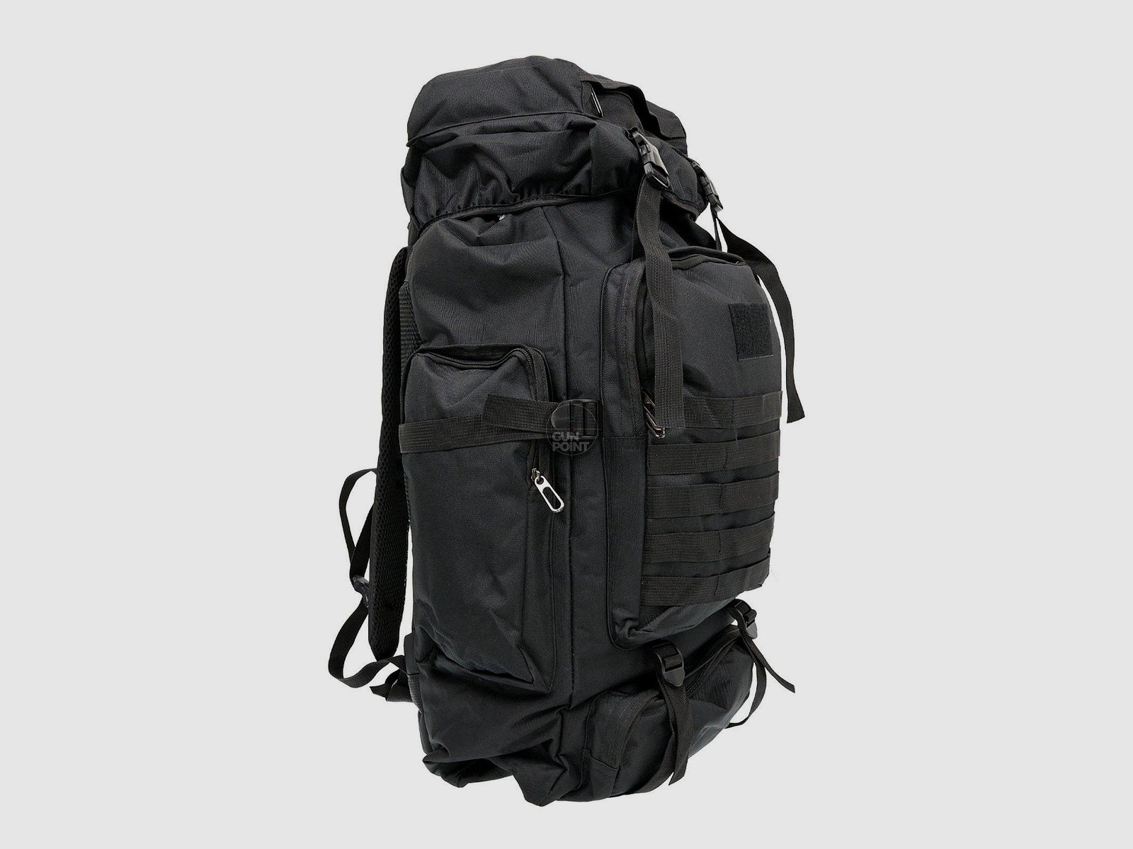 OpTacs Outdoor Trekking Rucksack 80L Molle Schwarz