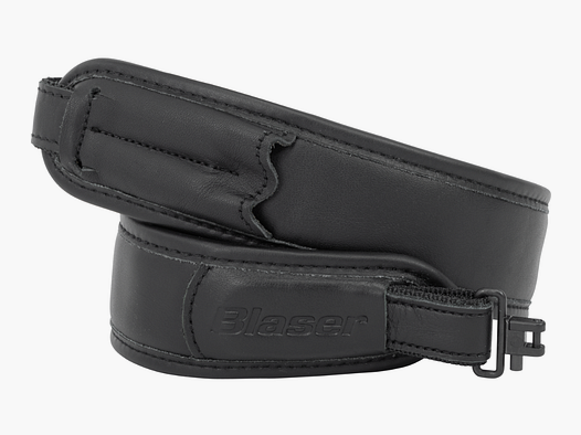 BLASER - Gewehrriemen Leder Schwarz