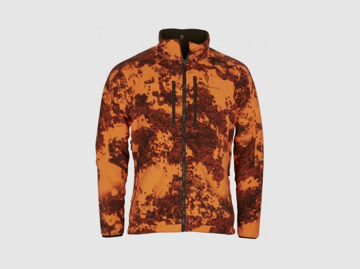 Reversible fleece jacket camouflage PINEWOOD 5618, image 2 of 3