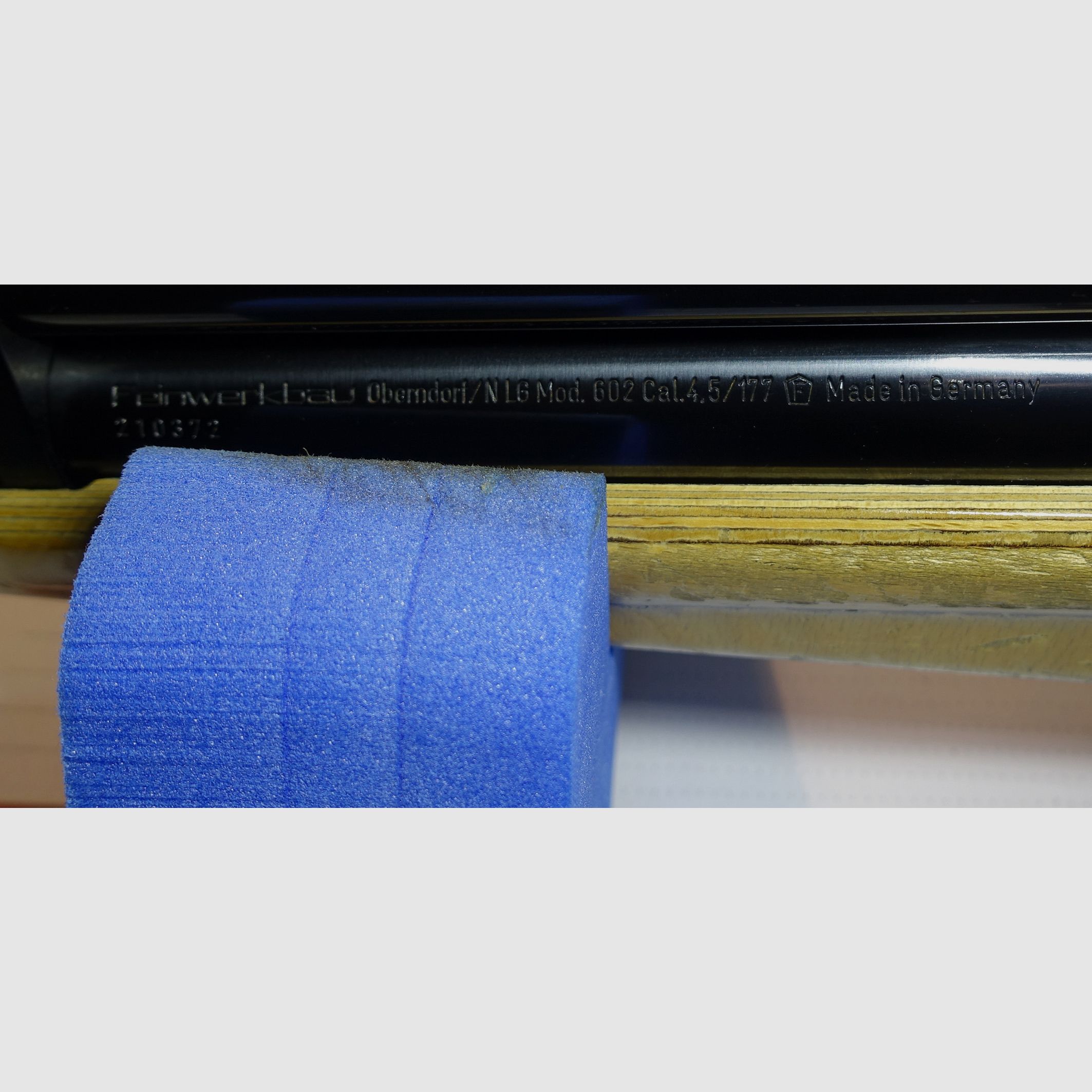 FWB Feinwerkbau Druckluft Matchgewehr Mod. 602 / neues Service / alle Dichtungen NEU