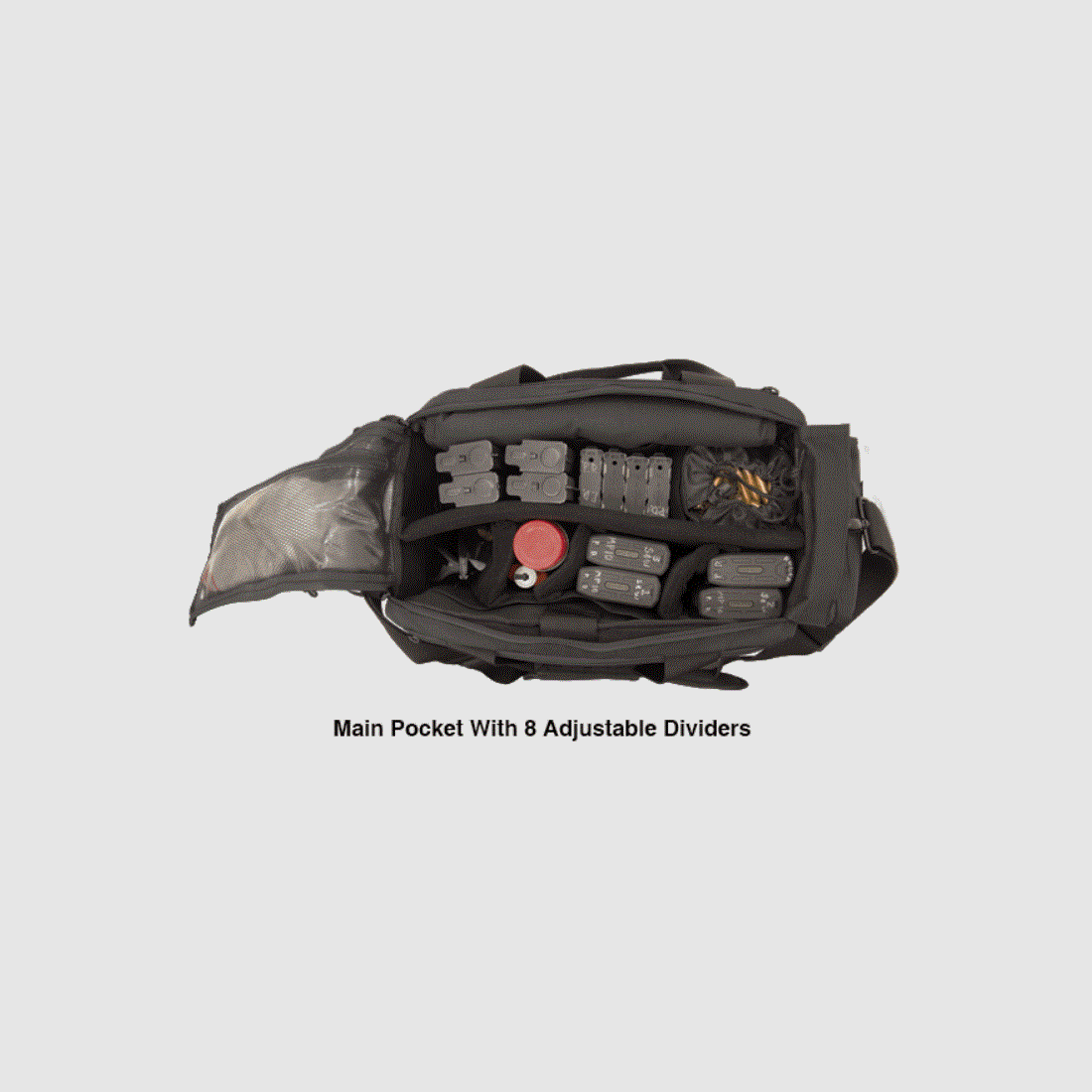 UTG® All-in-1 Range/Utility Go Bag, 21″x9″x8″, Black