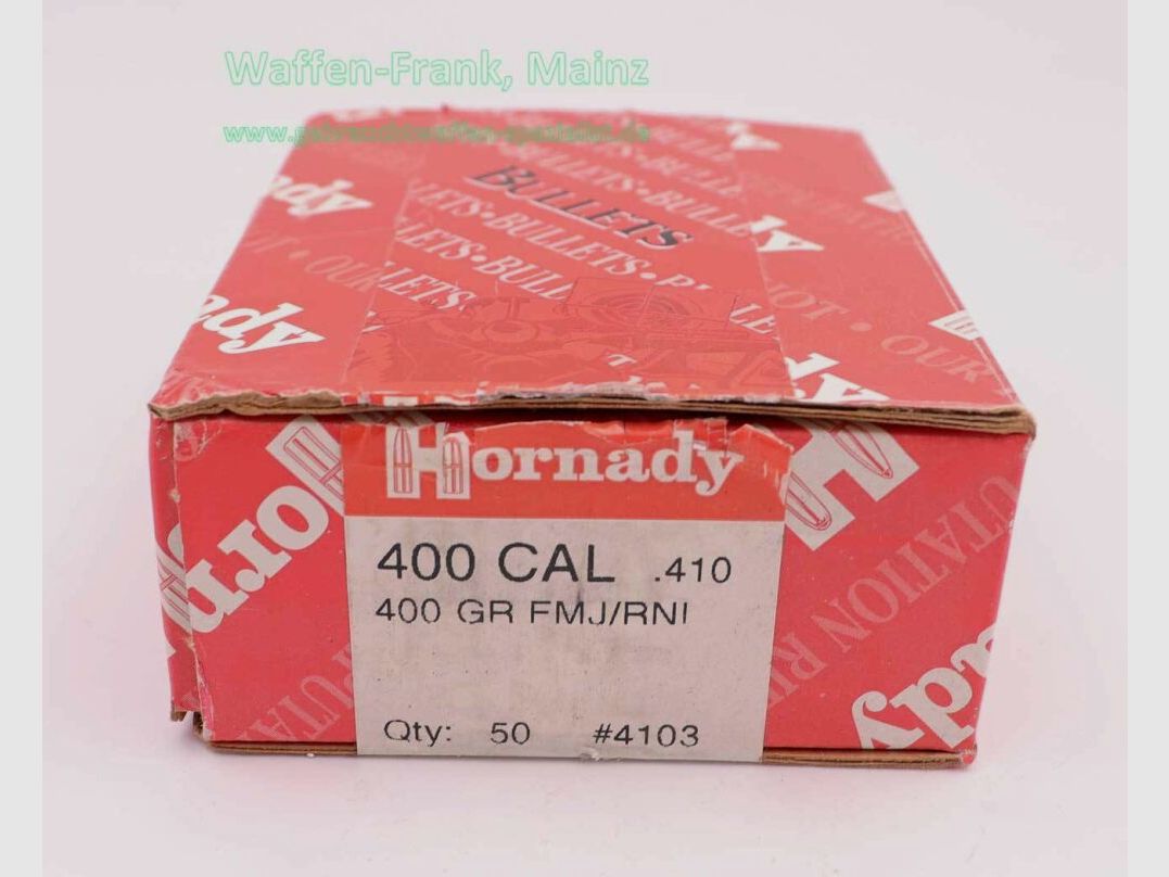 Hornady / USA Büchsengeschosse .400 (.410)
