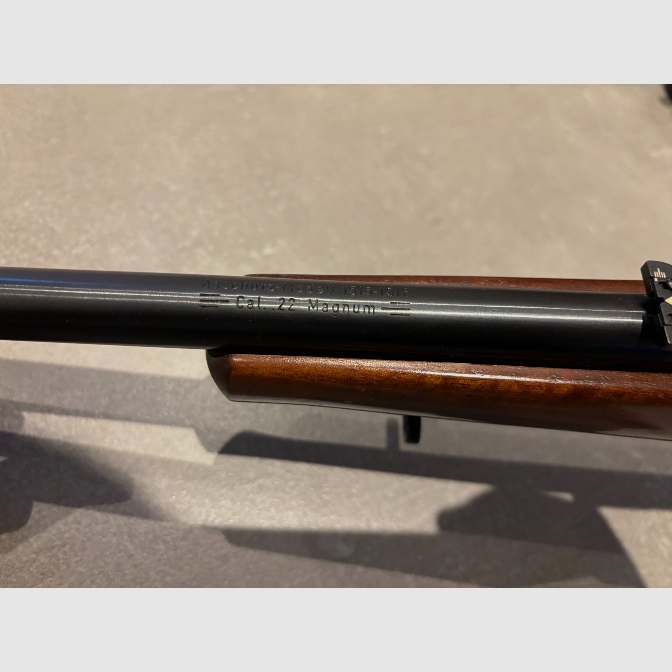 Anschütz 1515-1516 Cal. .22 Magnum