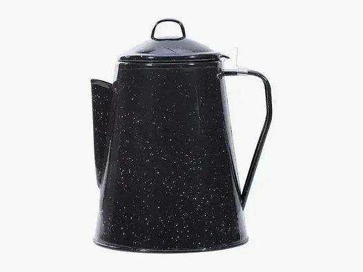 Mil-Tec Cafetera de Esmalte con Percolador