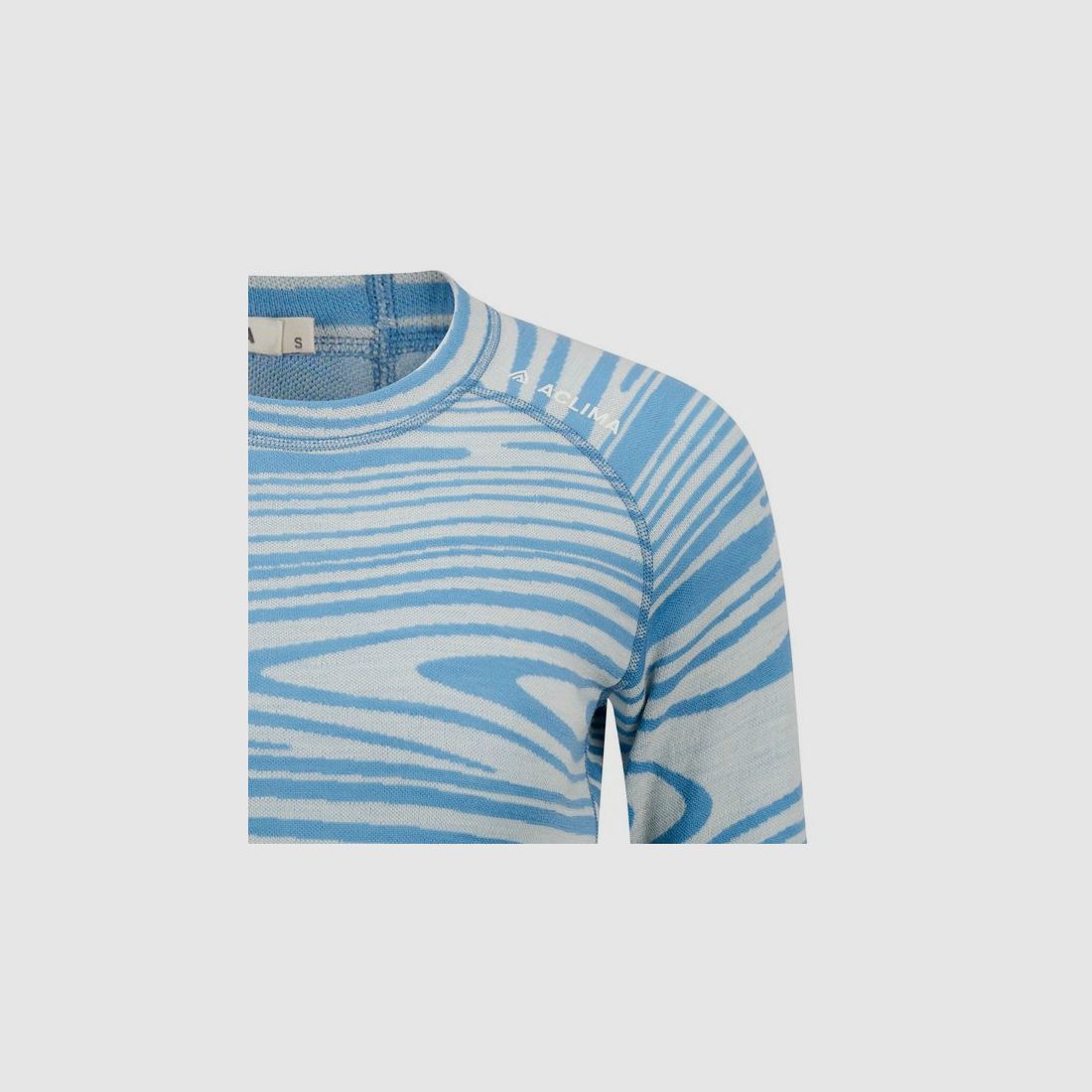 Aclima WarmWool Motion Crewneck W Niagara Motion, billede 7 af 7