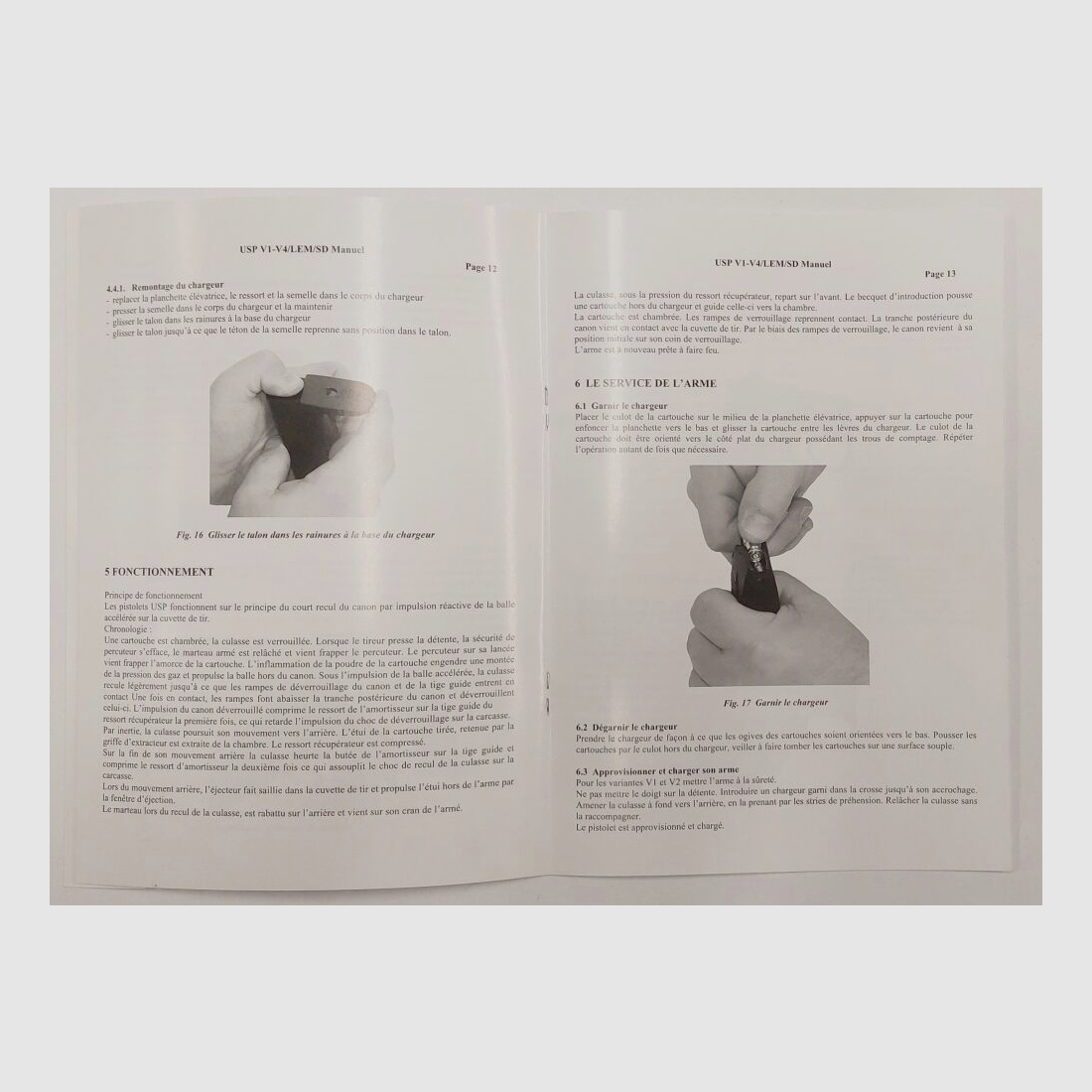 Heckler & Koch Anleitung für USP Standard, spanisch