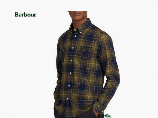 BARBOUR Camicia FORTROSE tartan classico quadro piccolo