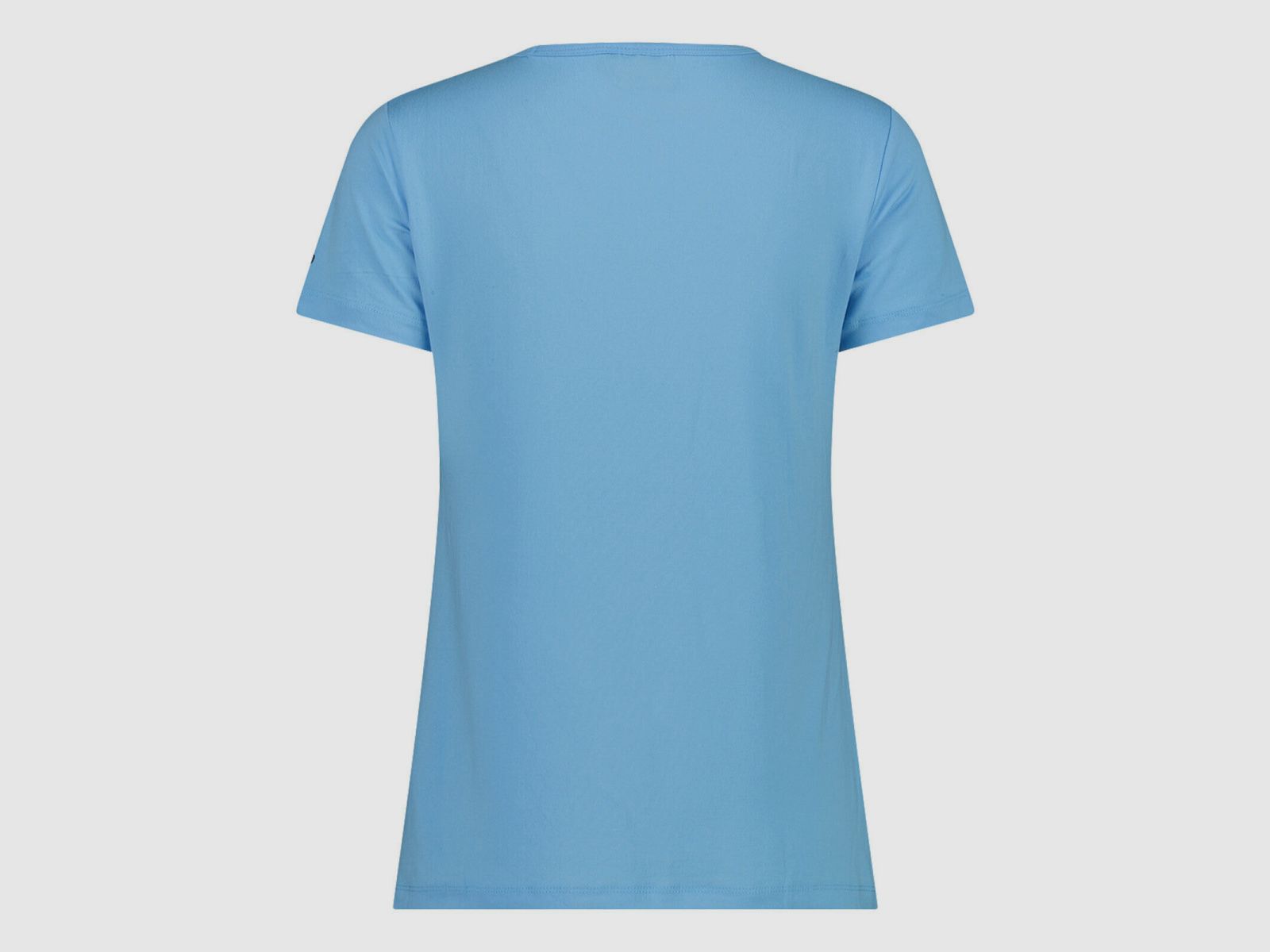 CMP Damen-T-Shirt aus Piqué mit Print vorne