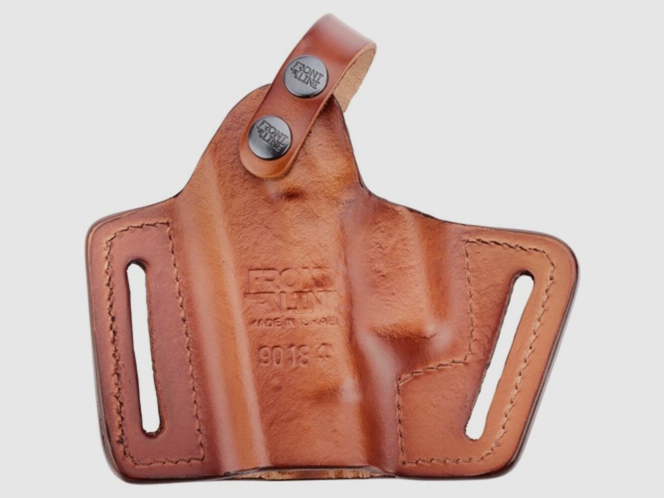 Front Line Holster Pancake Leer Half Size Glock 19/23/32