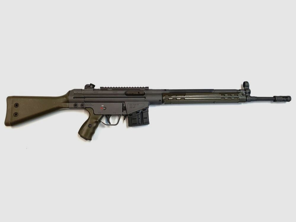 Schwaben Arms GmbH Semi-Automatic Rifle SAR M41 SPORTMATCH MF3 G3KT Caliber 308win. - MADE IN GERMANY - similar to HK41/G3, image 2 of 10