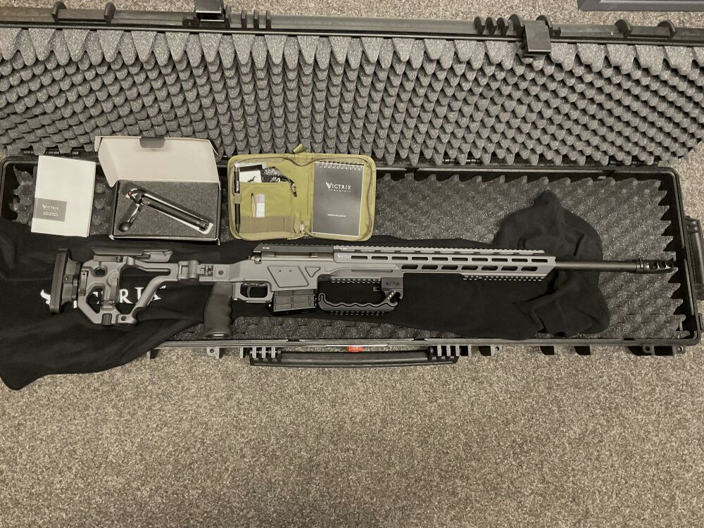 Victrix Gladio V Gris Foncé 6,5 Creedmoor 26 pouces de longueur de canon