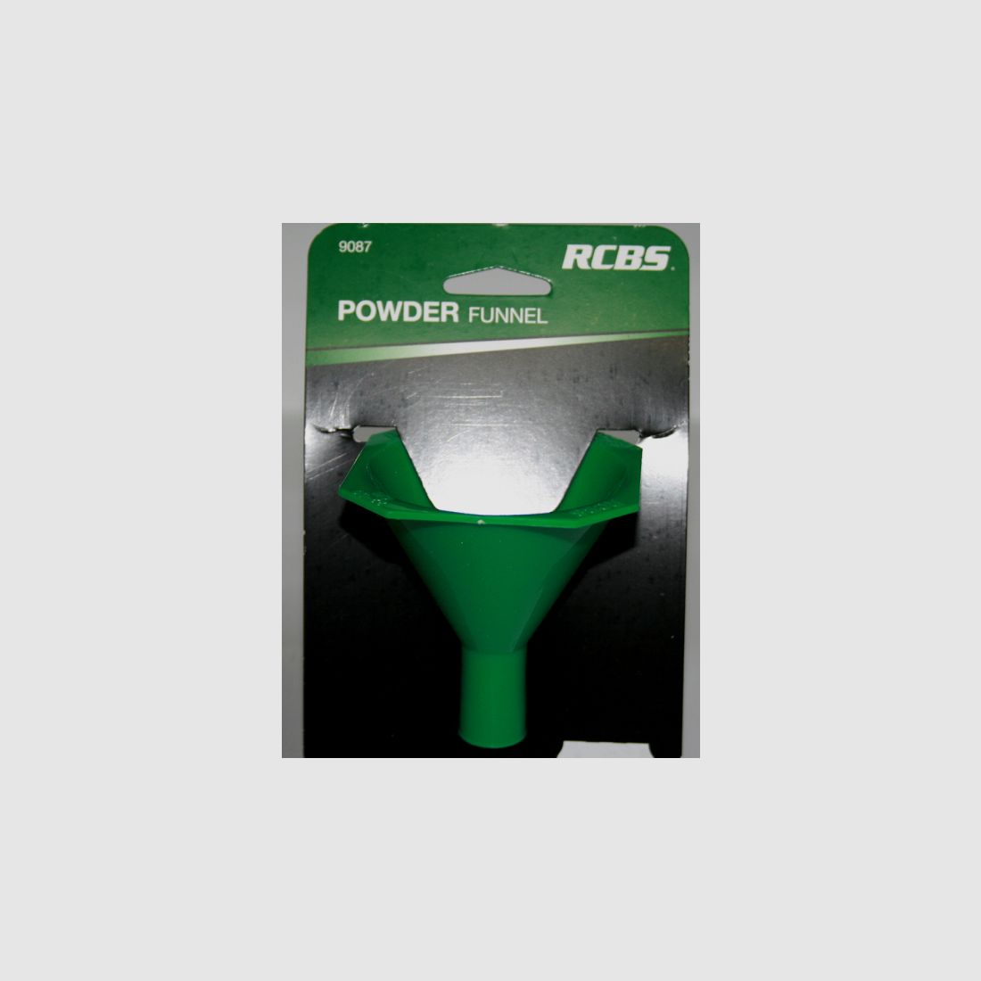 RCBS 9087 Powder Funnel | Pulverfülltrichter mit großem Auslauf | für Kaliber .22 - .45