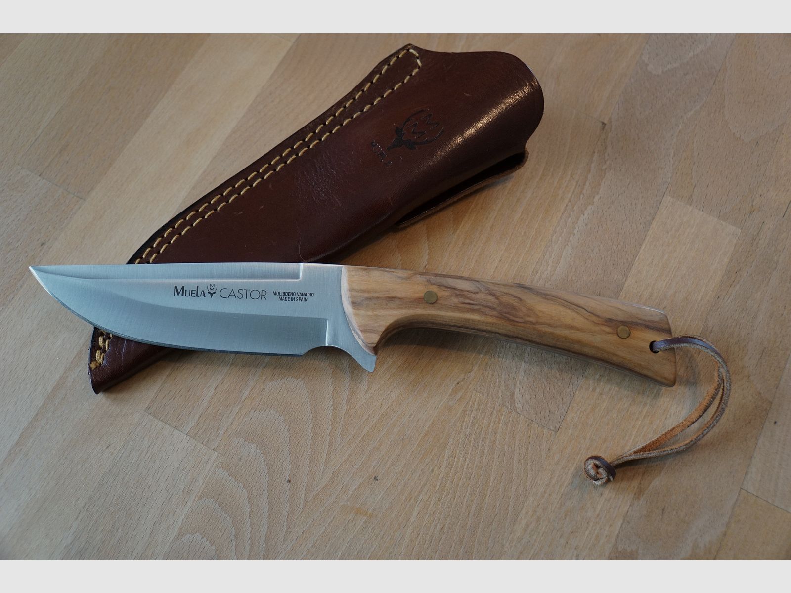 Muela "Beaver" hunting knife from collection liquidation, image 1 of 2