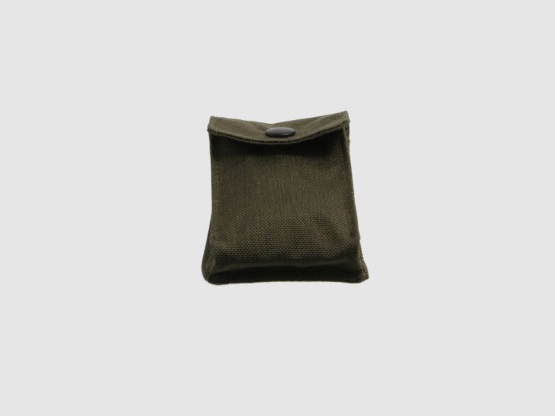 Tas met drukknoop, ca. 100 x 70mm