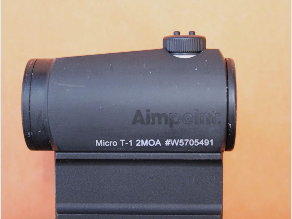 B&T AG Ha.Büchse 9mm Luger B&T AG APC9 Sport DE, 270mm barrel with muzzle compensator/ Aimpoint Micro T-1