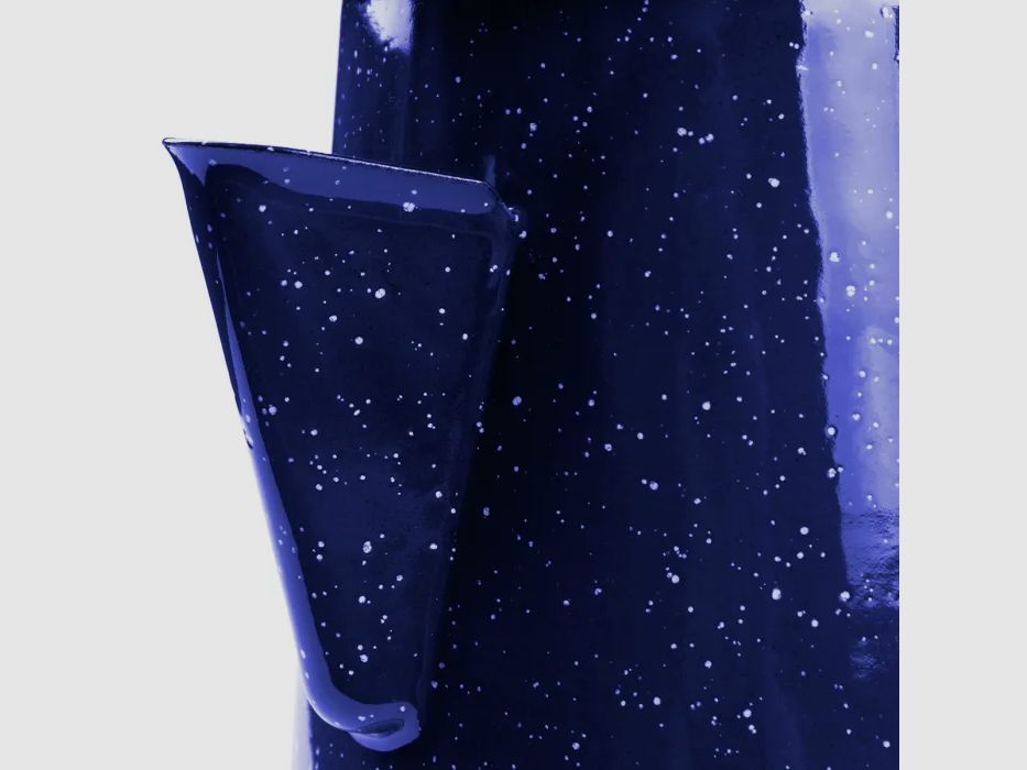 Jarra de café de esmalte 1,2 L Azul