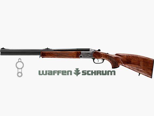 Blaser BB97 Luxus SHK:4 Gravur: links-Rehwild & rechts-Schwarzwild