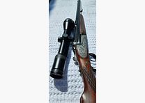 Unico Johannes Feldbusch Bockdrilling • Cal. 7x65R - .222 Rem. - 16/70 • Böhler Antinit • Zeiss Diavari VM 2,5-10x50 T*