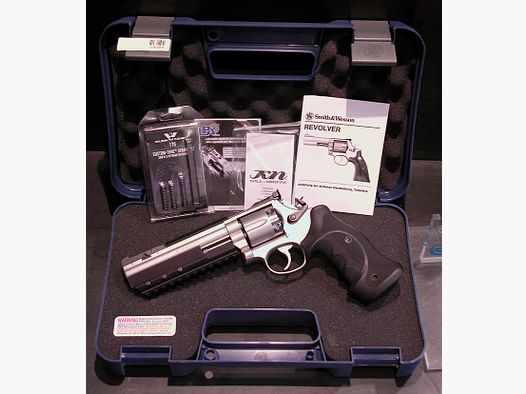 White-Diamond PRACTICAL-LUX BLACK DuoTone S&W 686 6"Zoll 357 Magnum
