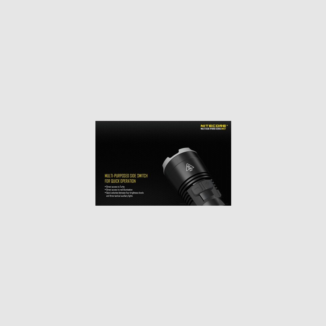 Lampe torche LED Nitecore MH27, 1000 lumens, image 15 sur 25