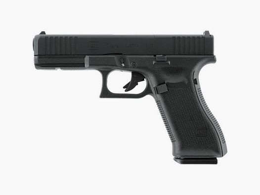 GLOCK 17 GEN. 5 M.O.S. - GBB - PISTOLE CO2 - 4,5MM BB'S - 17 COUPS AVEC PLAQUES
