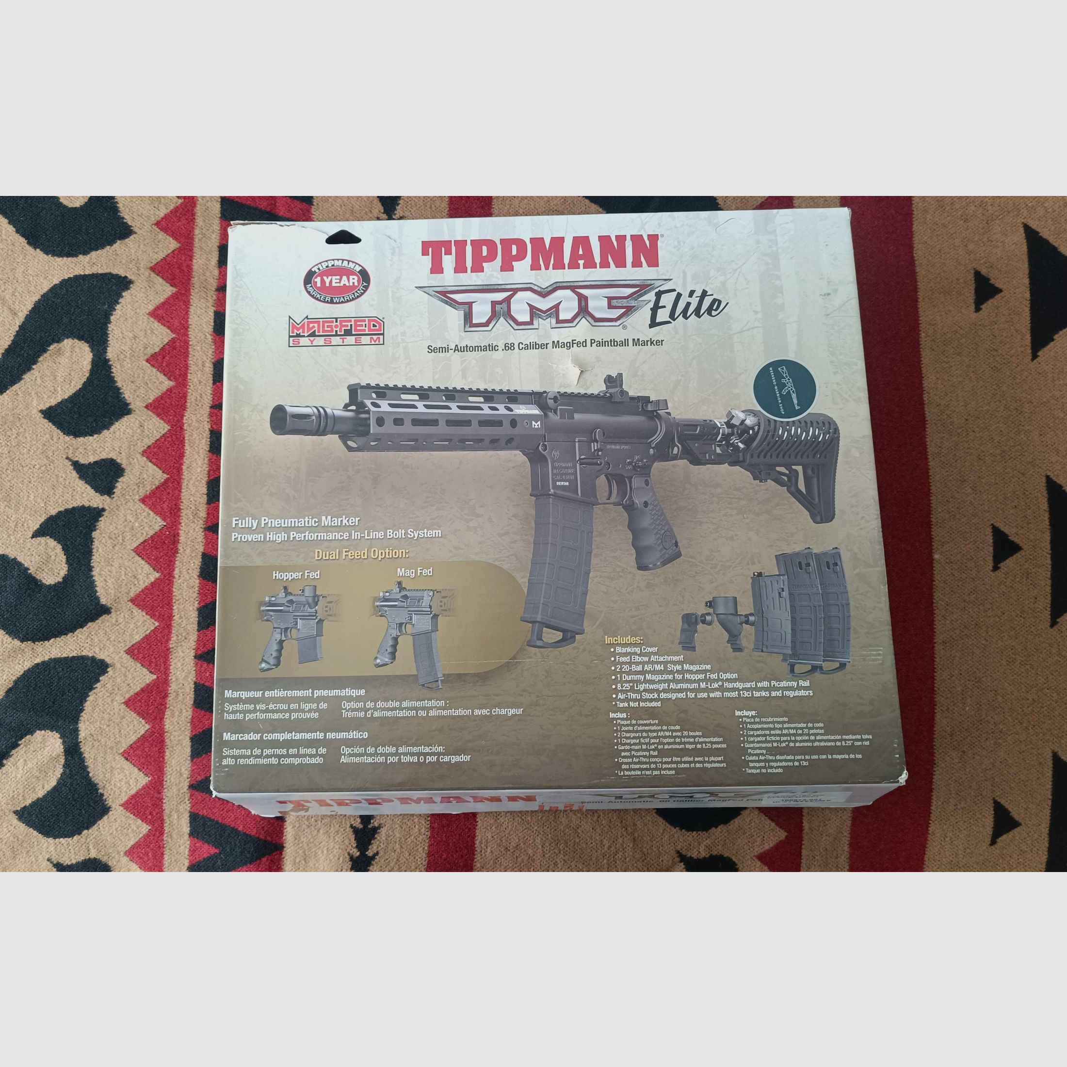Tippmann TMC Elite | Come nuovo! (Mai usato in gara, set completo con accessori), immagine 6 di 7