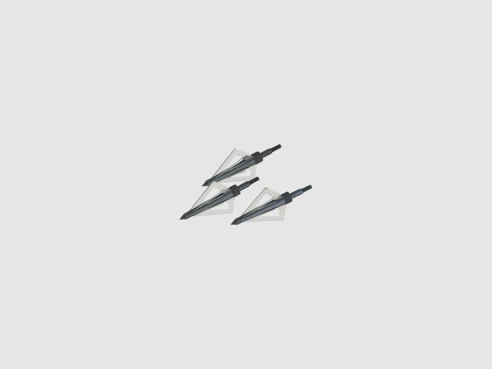 Dreieckige 4-Klingen Pfeilspitze Set 3 Stk