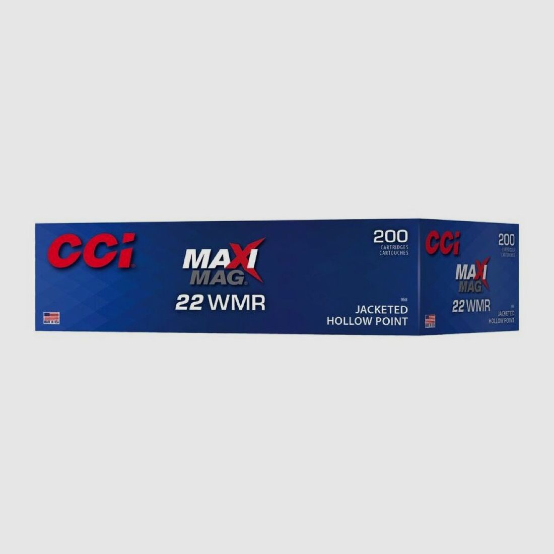 CCI Maxi-Mag JHP 40grs 200St .22wmr