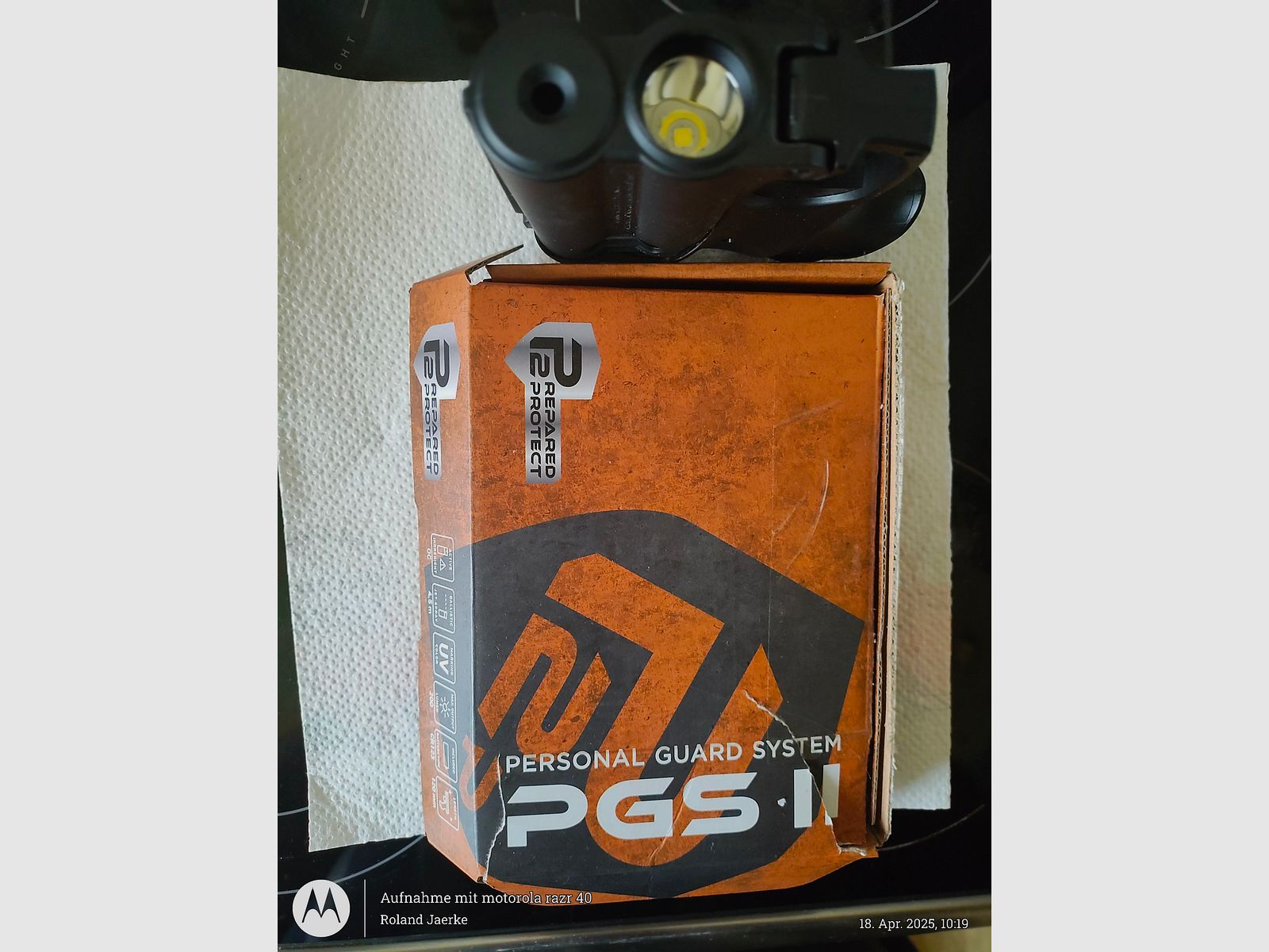 Tierabwehr Pistole, Pfefferspray mit Licht, Personal Guard System 2, neu, ovp, inkl.  Zweiter Pfefferkartusche 