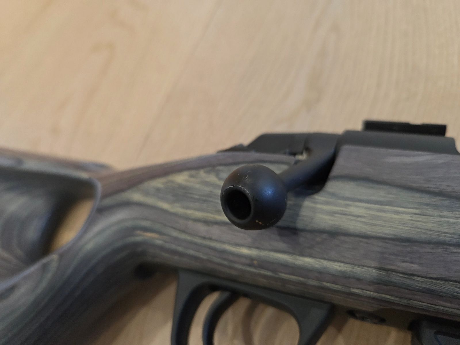 Winchester XPR repeating rifle in .308 with Steiner Ranger scope and silencer