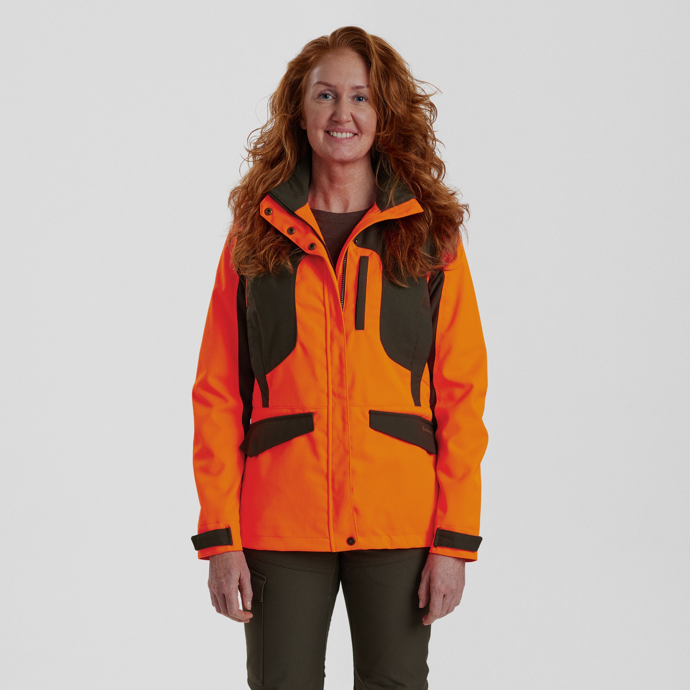 Lady Ann Extreme Jacke mit Membran - Orange – Kleidergröße Damen: 48