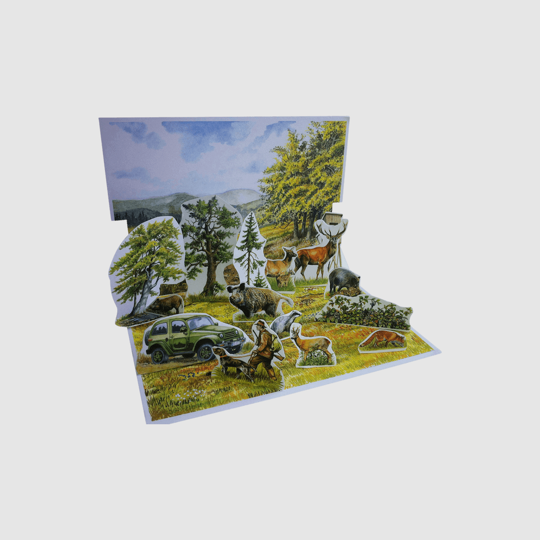 Spielset "Abenteuer Wild - Lebensraum Wald"