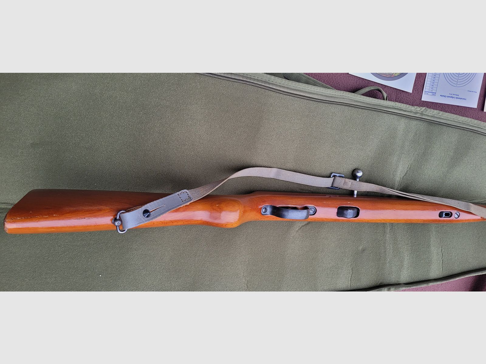 Fusil à air DDR avec chargeur Haenel 310