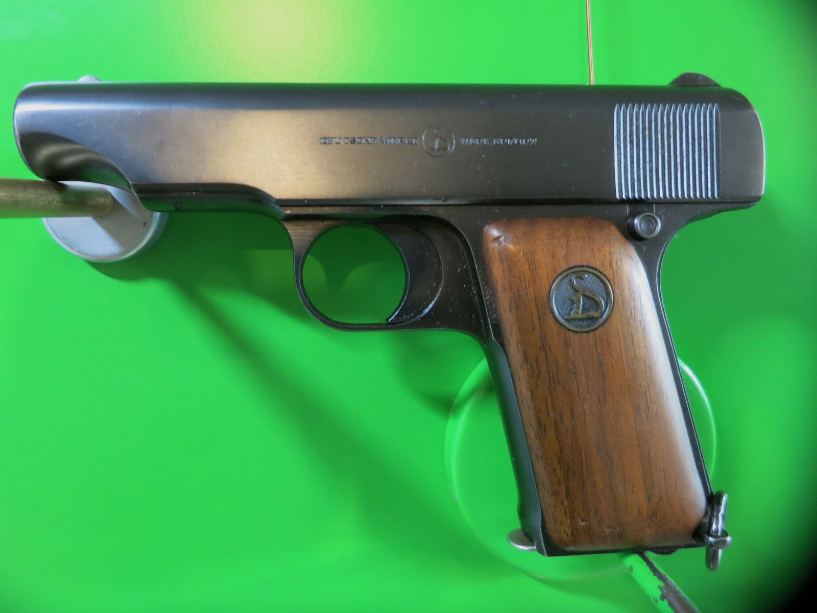 Ortgies; Deutsche Werke Erfurt; 7,65 Browning Polizeipistole Wehrmacht      #47-